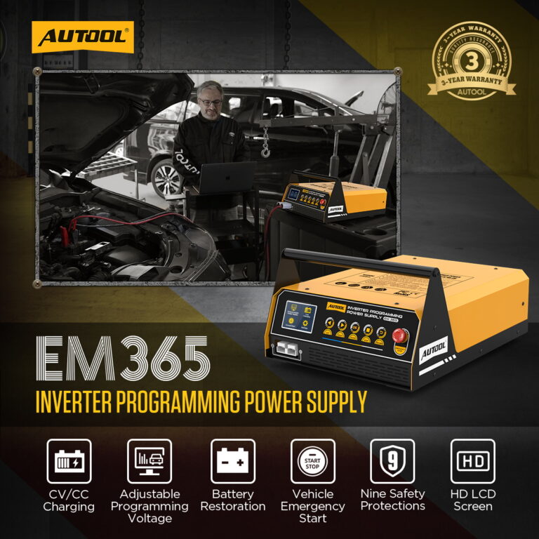 AUTOOL EM365 Power Inverter New Version