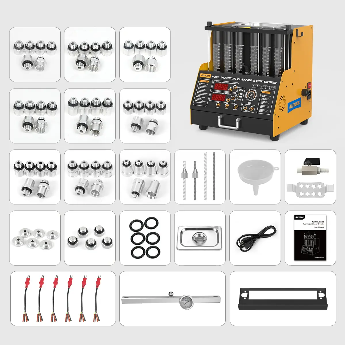 AUTOOL CT400 package contents.