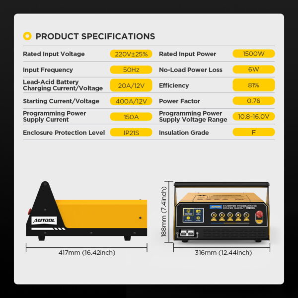 AUTOOL EM365 Power Inverter