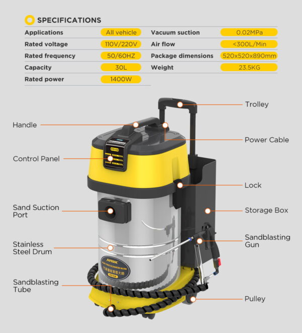 AUTOOL HTS518 Engine Carbon Deposition Cleaner