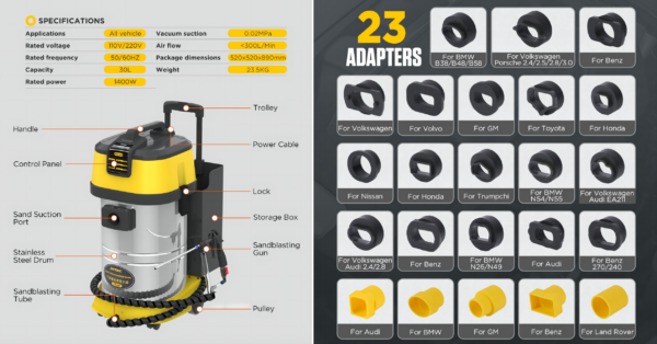 AUTOOL HTS518 Engine Carbon Deposition Cleaner