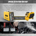 AUTOOL SDT103 EVAP Smoke Machine with Flow Meter & Adjustable Airflow