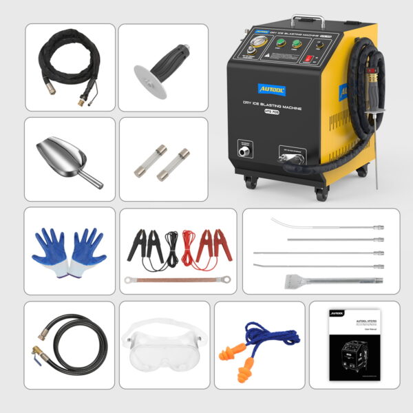 AUTOOL HTS705 Dry Ice Cleaning Machine Dry Ice Blaster