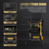 AUTOOL T22 3X Tier Rolling Tool Tiered Storage Cart