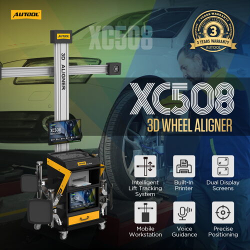 3D Wheel Alignment Machine