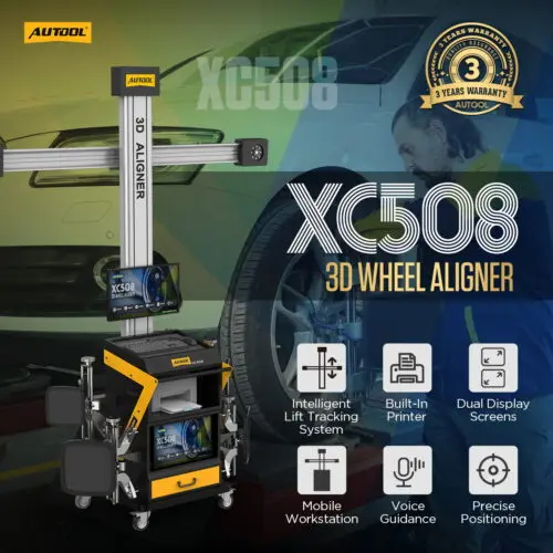 3D Wheel Alignment Machine