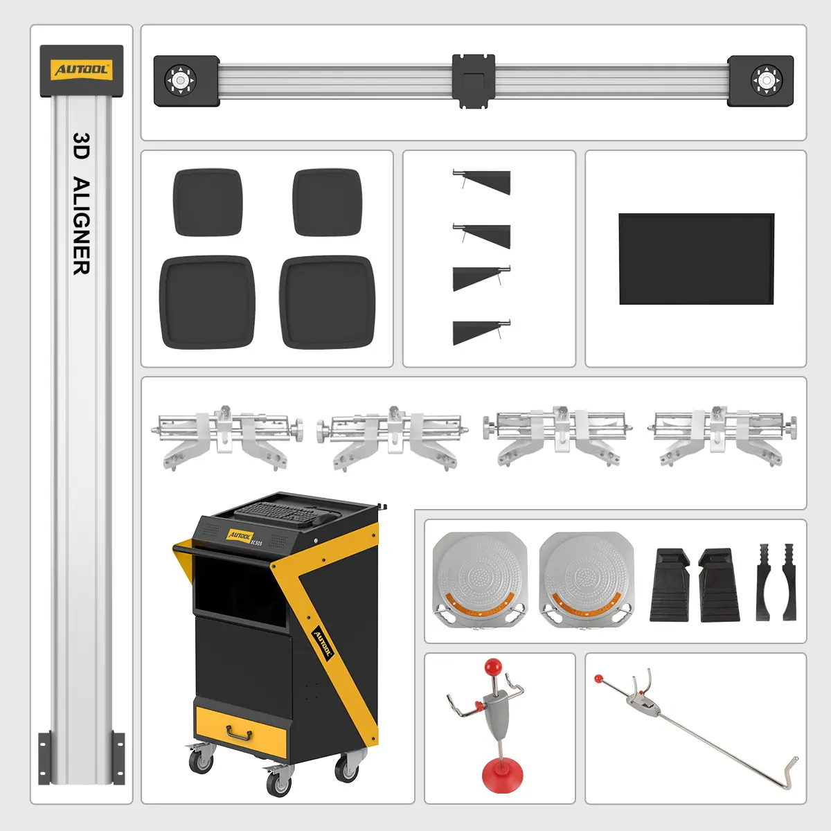 AUTOOL XC505 packing list and included accessories