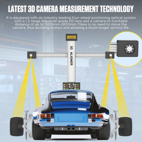 AUTOOL XC505 3D Wheel Aligner Machine Tire Alignment