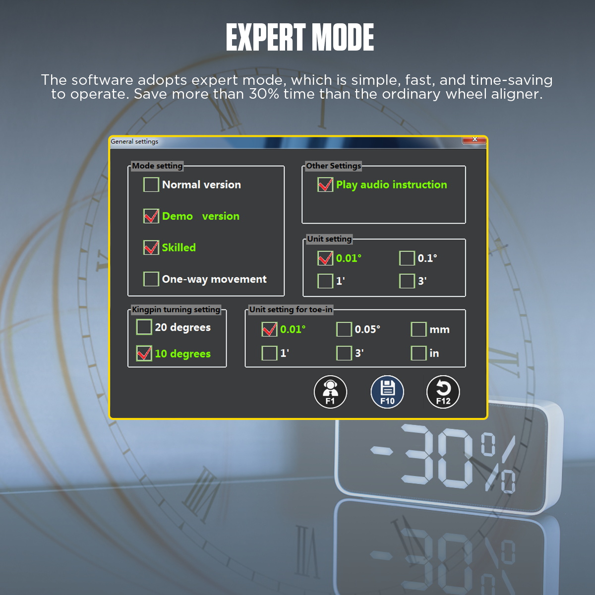 AUTOOL XC503 expert mode settings image
