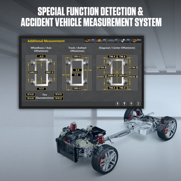 AUTOOL XC503 Export Mode car 3D Wheel Alignment Machine Equipment Wheel Aligner