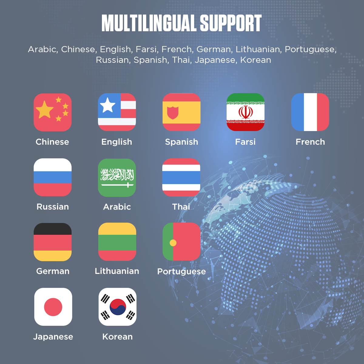 AUTOOL XC503 multi-language support image