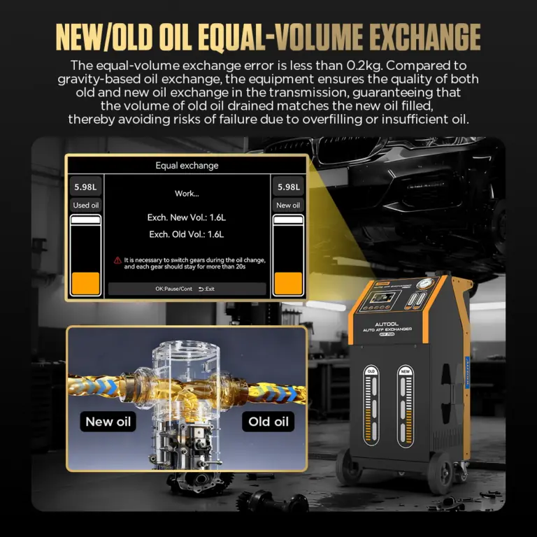 AUTOOL ATF705 Fully Automatic Transmission Fluid Exchanger
