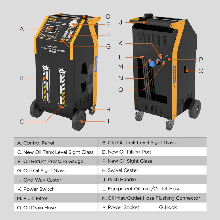 AUTOOL ATF705 Fully Automatic Transmission Fluid Exchanger