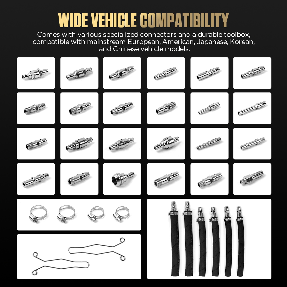 AUTOOL ATF705 connector toolbox for wide vehicle compatibility