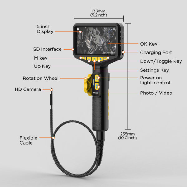 AUTOOL SVB305 Borescope Camera Endoscope