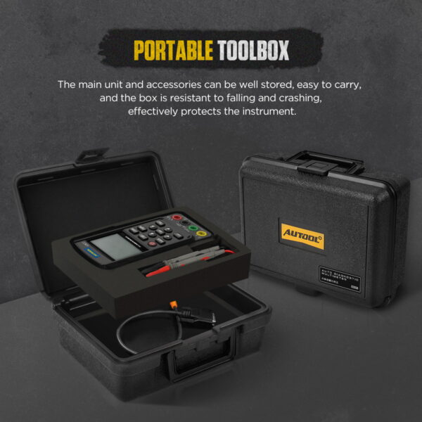 AUTOOL DM301 Auto Digital Multimeter Car Circuit Tester