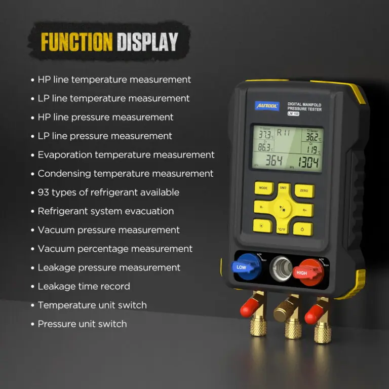 AUTOOL LM150 Digital Manifold Gauges Digital