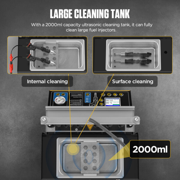 AUTOOL CT500 GDI EFI FSI Fuel Injector Cleaner and Tester