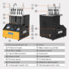 AUTOOL CT500 GDI EFI FSI Fuel Injector Cleaner and Tester