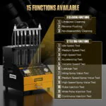 AUTOOL Очиститель и тестер форсунок CT500 GDI EFI и FSI
