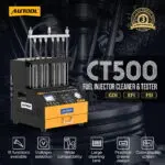 AUTOOL CT500 GDI/EFI/FSI Fuel Injector Cleaning Machine & Tester with Pulse Tests