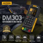 AUTOOL DM303 automotive diagnostic multimeter with twelve test functions