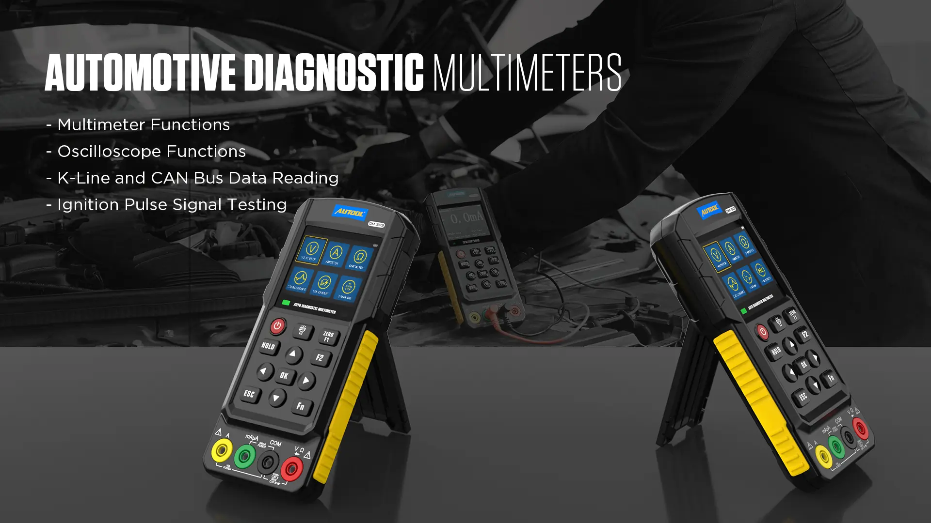 AUTOOL automotive digital multimeters