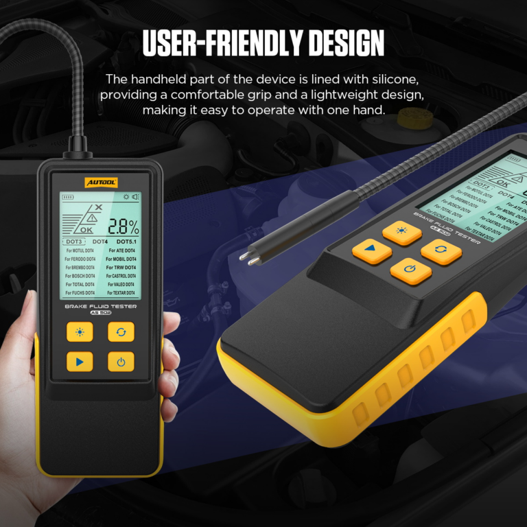 AUTOOL AS502 Car Brake Fluid Tester For Water Content Testing