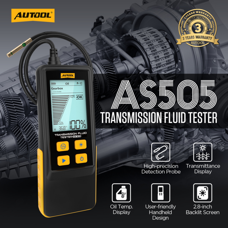 AUTOOL AS505 Optisk transmisjonsvæsketester