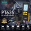 AUTOOL PT635 Fuel Pressure Gauge(Hight-end Version) 0-426 PSI Digital Display Automotive Tool for Motorcycle Car Truck