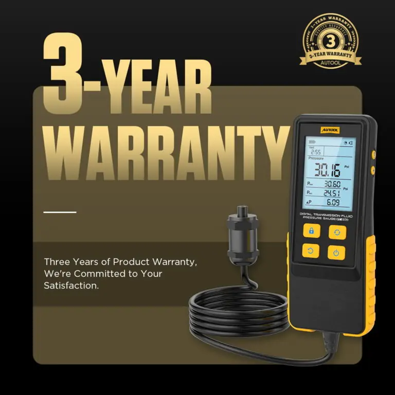 AUTOOL PT650 Digital Transmission Oil Pressure Gauge
