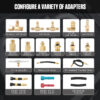 AUTOOL 18 PCS Adapter connectors