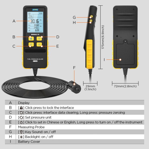 AUTOOL 48PCS Test Lead Kit Banana