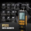 AUTOOL PT520 Differential Pressure Gauge Digital Manometer