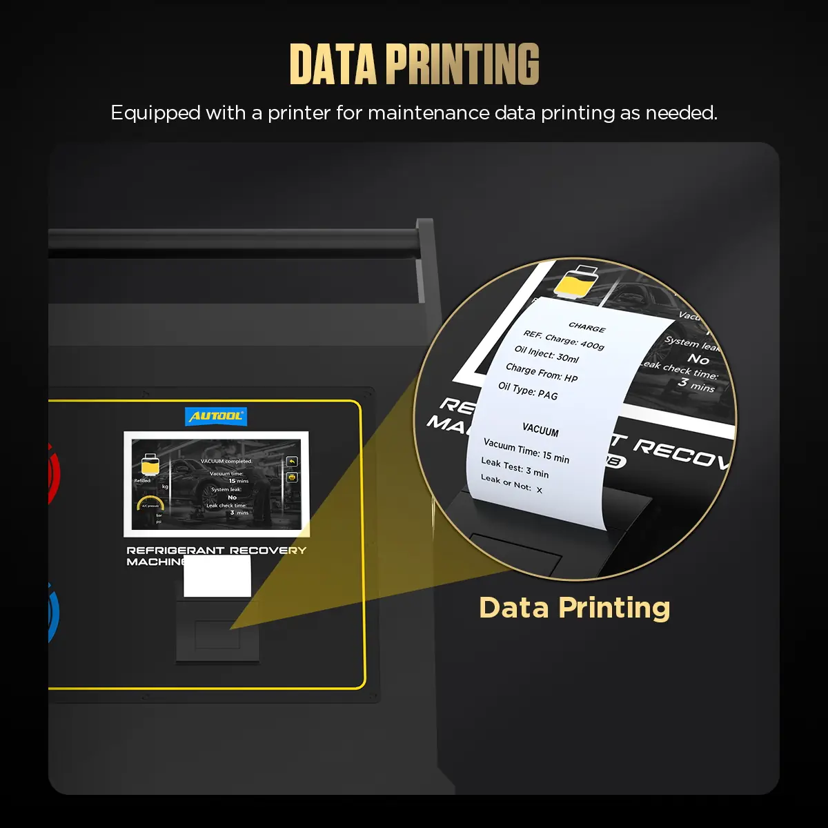 AUTOOL LM708 data printing image