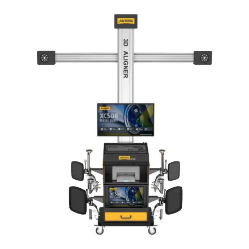 AUTOOL XC508 3D Wheel Alignment Machine with 5 MP Auto-Tracking Cameras
