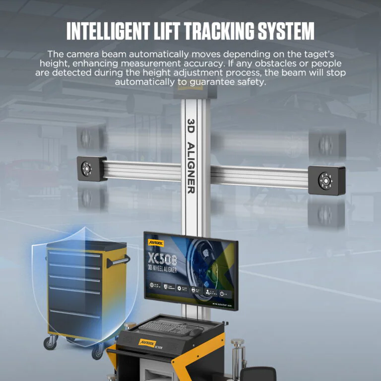 AUTOOL XC508 3D Wheel Alignment Machine with 5 MP Auto-Tracking Cameras