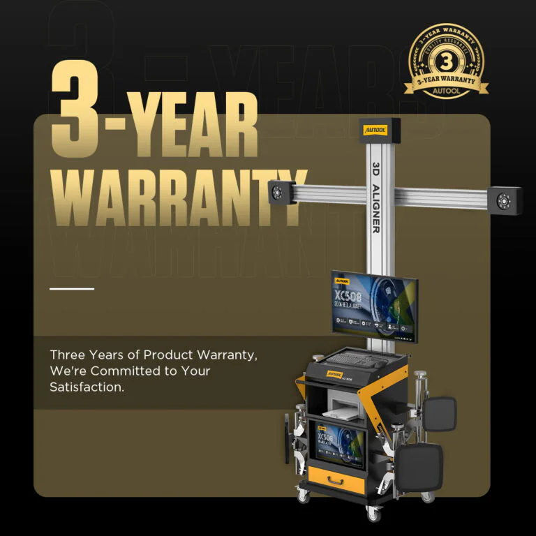 AUTOOL XC508 3D Wheel Alignment Machine with 5 MP Auto-Tracking Cameras