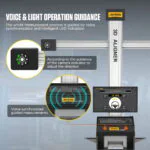 AUTOOL XC508 3D Wheel Alignment Machine with 5 MP Auto-Tracking Cameras