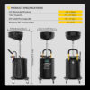 AUTOOL 48PCS Test Lead Kit Banana