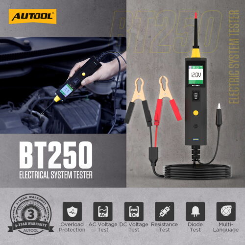 AUTOOL BT250 Electrical Circuit Tester 6V