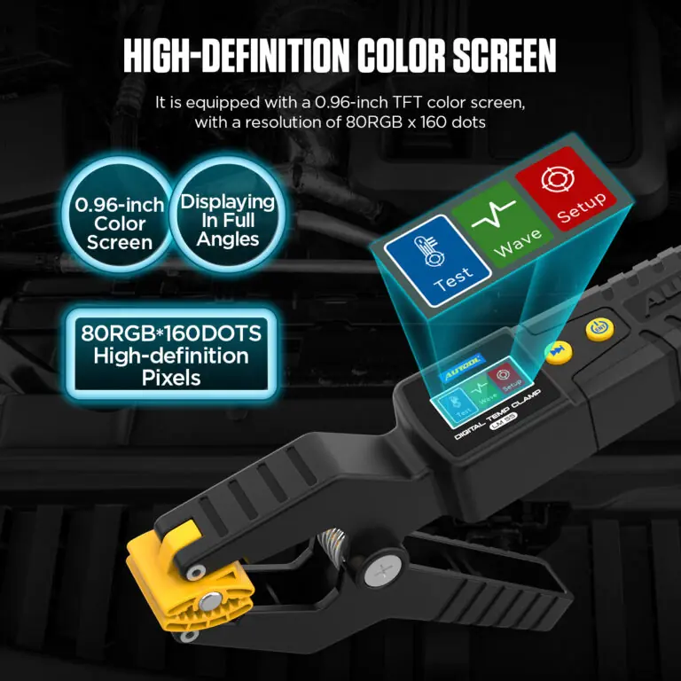 AUTOOL LM55 Temp Clamp Hvac Temp