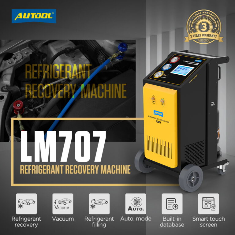 AUTOOL LM707 Refrigerant Recovery Machine