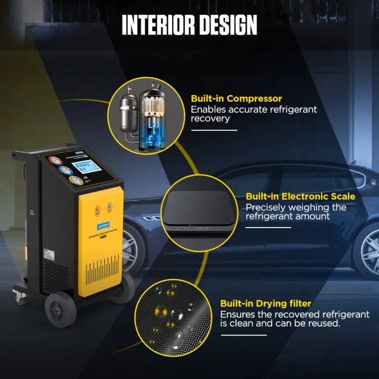 AUTOOL LM707 Refrigerant Recovery Machine