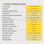 AUTOOL LM708 R134a & R1234yf Rückgewinnungs- und Befüllgerät