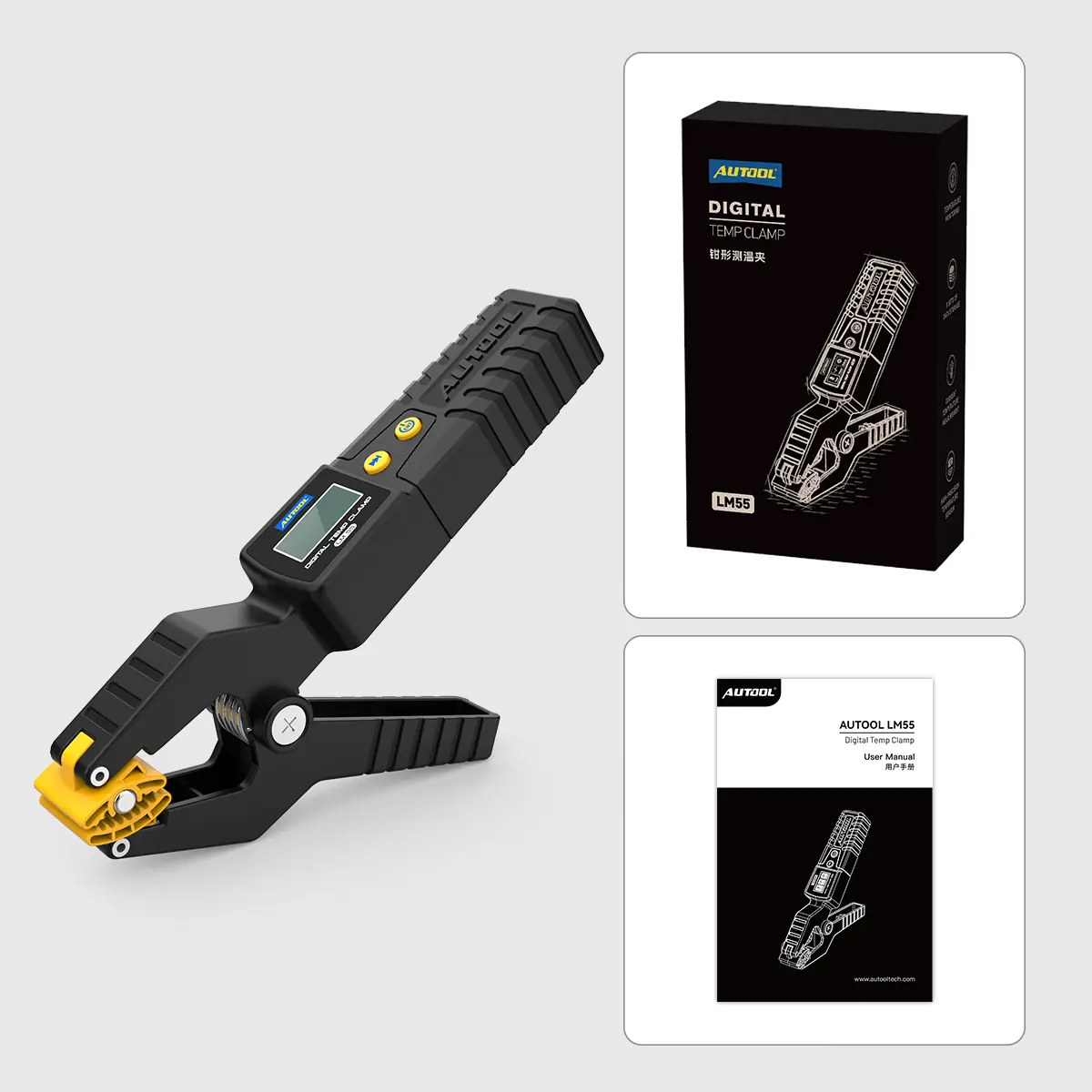 AUTOOL   LM55 περιεχόμενα συσκευασίας