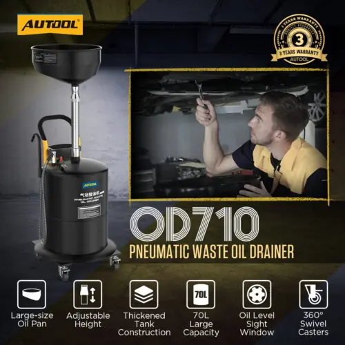 AUTOOL OD710 Pneumatic Oil Picker Machine