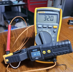 AUTOOL LM55 Temp Clamp Hvac Temp Clamp