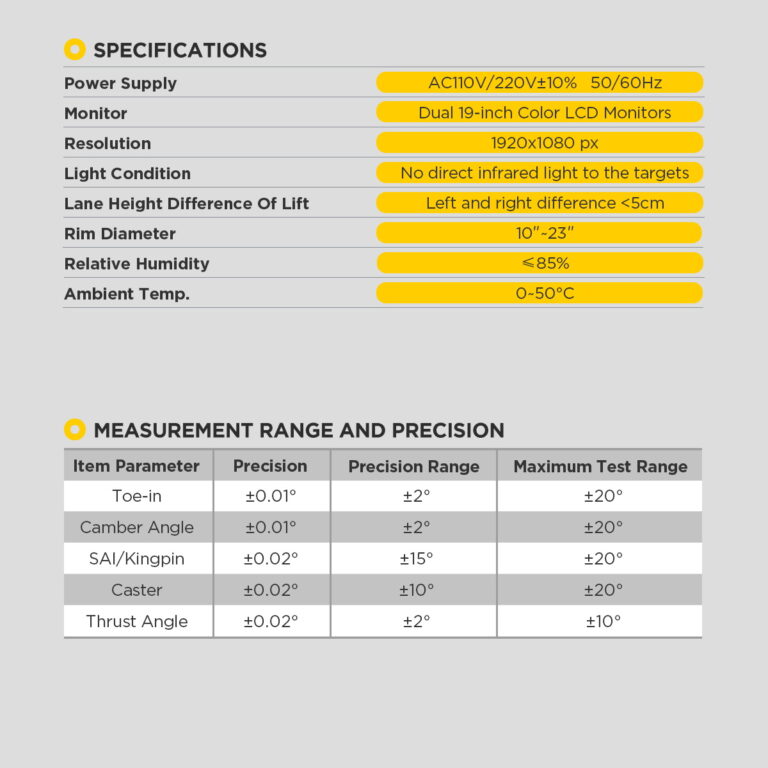 AUTOOL XC508 3D Wheel Alignment Machine-Tire Aligner System