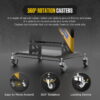 AUTOOL 3 Tier Rolling Trolley Cart with Wheels and Handle, Garage Workshop Storage Rolling Trolley Cart Automotive Diagnostic Service Tool NEW Version